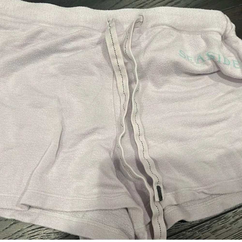 Stateside Lavender Terry Shorts